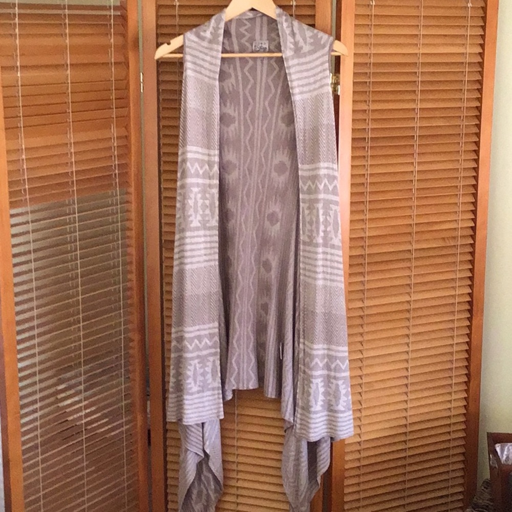 Long rayon cotton vest